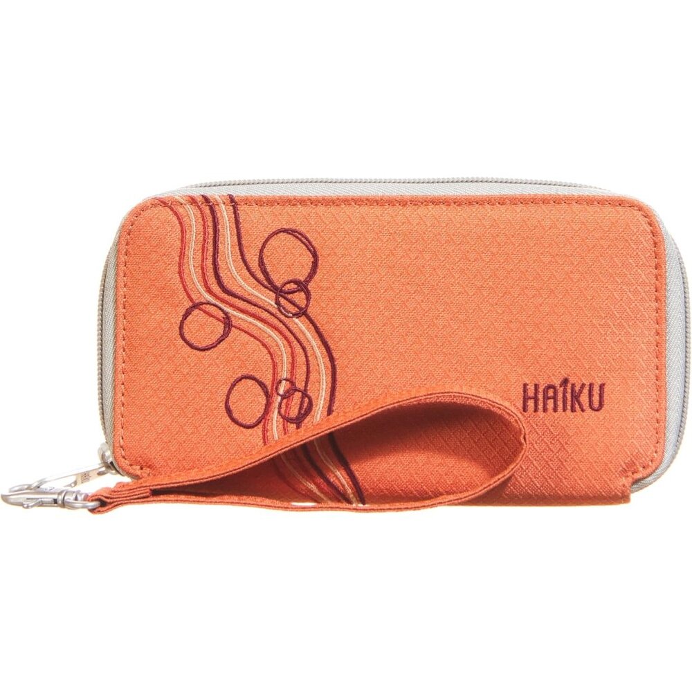 Intrepid Rustic Clay Rfid-Blocking Zip Around Clu… - image 1